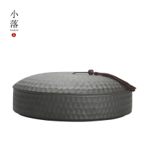 Small Fall Tea Leaves Jar Chinese Putea Leaf Tea Cake Containing box Home Ceramic Moisture-proof Storage pot Jar Customize
