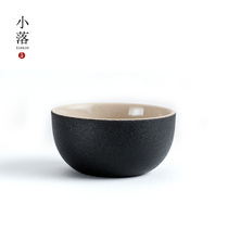 Small Drop Kung Fu Tea Cup Ceramic Japan Style Brief Tea Tea Tasting Cup Black Single Cup Master Cup Puer Black Tea Cup