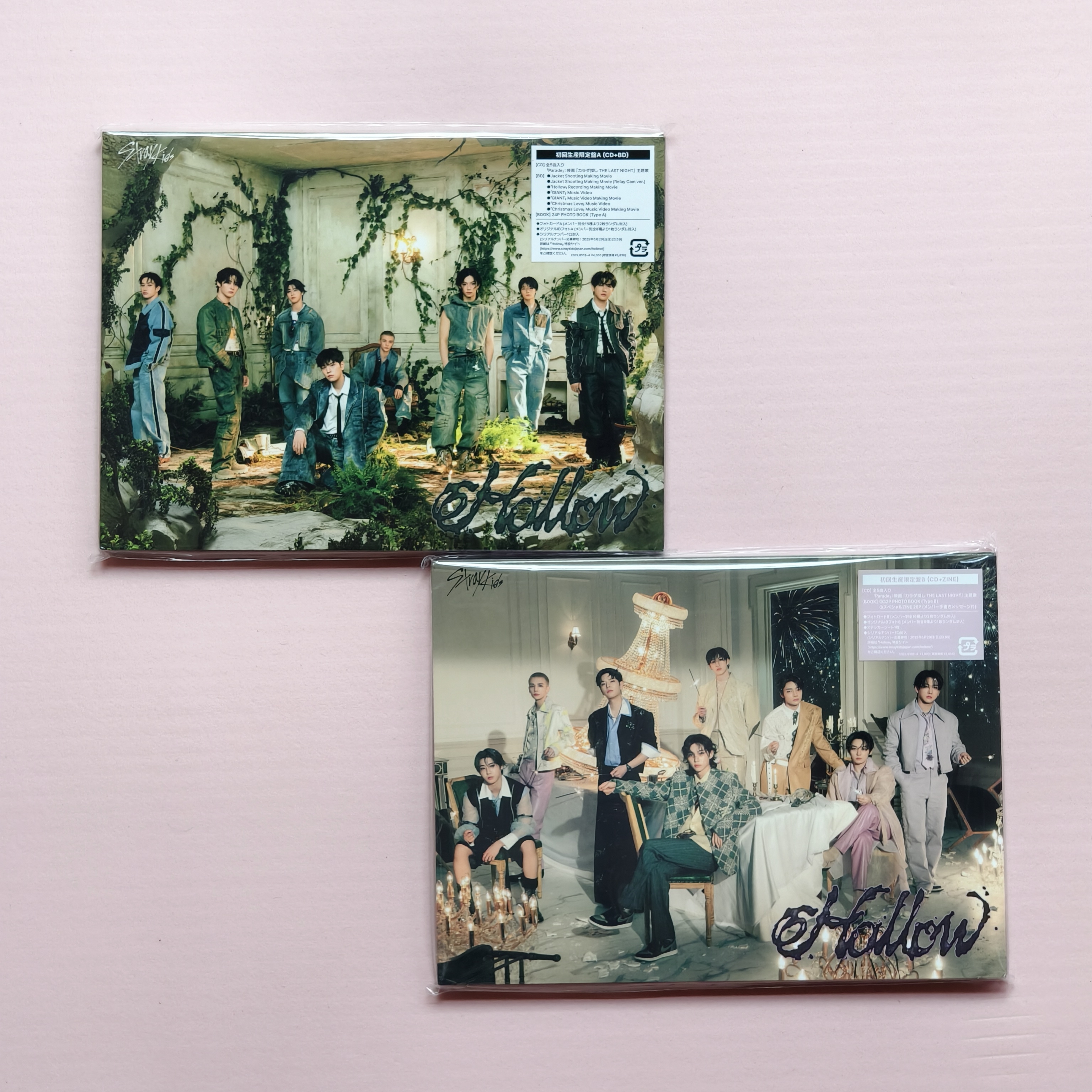 stray kids Hollow 初回限定盤 A 封入 トレカ ② 8種コンプ