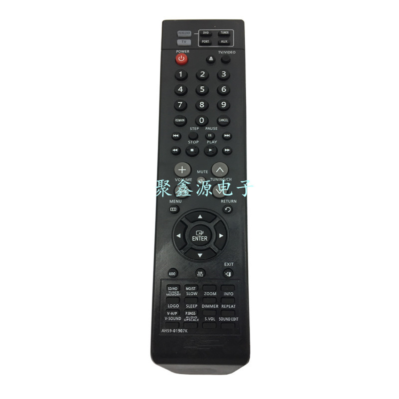 Application of the Samsung Family Cinema Remote Control AH59-01907K AH59-01907F AH59-01907T