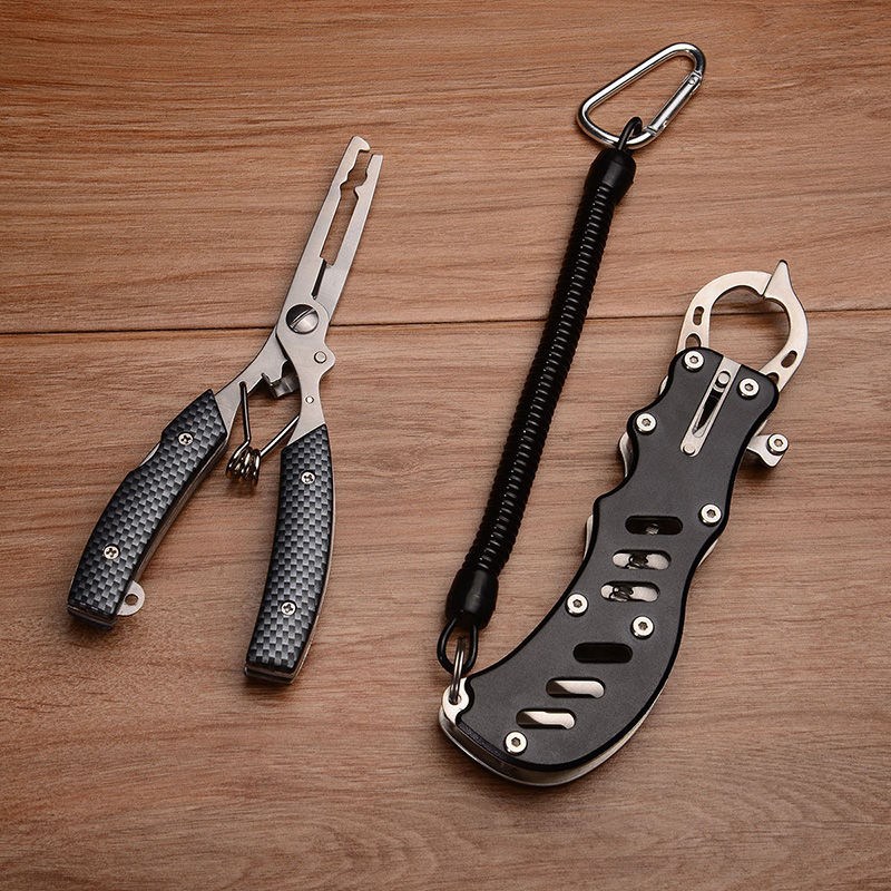Lua pliers fish control multi-function anti-slip fishing tongs shear line take hook tongs clamp fishing tools fishing gear