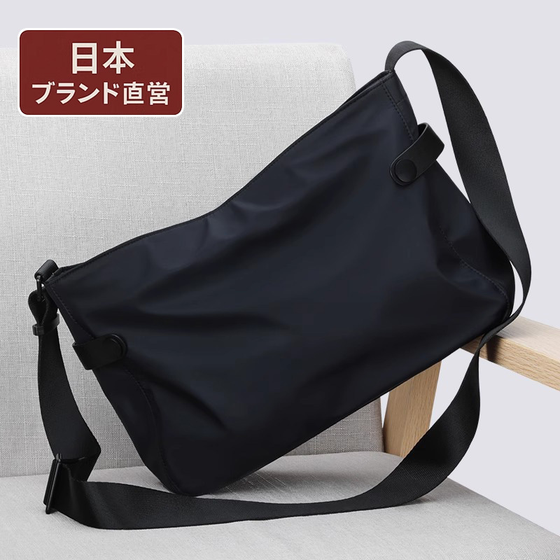 Japanese Single-Shoulder Bag for Men, Crossbody Small Backpack, Korean Style Crossbody Bag, Men's Bag, Casual Large-Capacity Messenger Bag