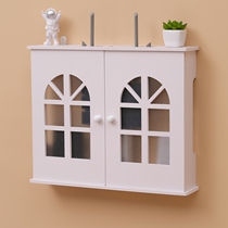 wifi containing box wire box shielded decorative case wireless network router hanging wall free of punching multimedia collector wire box