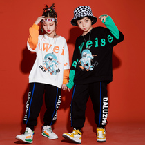 Childrens Street Dance Kit Boy Hiphop Hiphop Less Jazz Dance Costume Girls Tide Show Fall Fashion