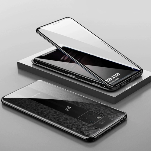 Применимо Huawei Mate20rs Porsche Case Case Mobile Phone Case Mate Mate30rs Прозрачное стекло ВСЕ -Инклюзивное мужчины и Женщины Магистры, Магнитный Королевский Защитный Сет, сдвоенный полно -экранный полно -экрановый полно -экранный