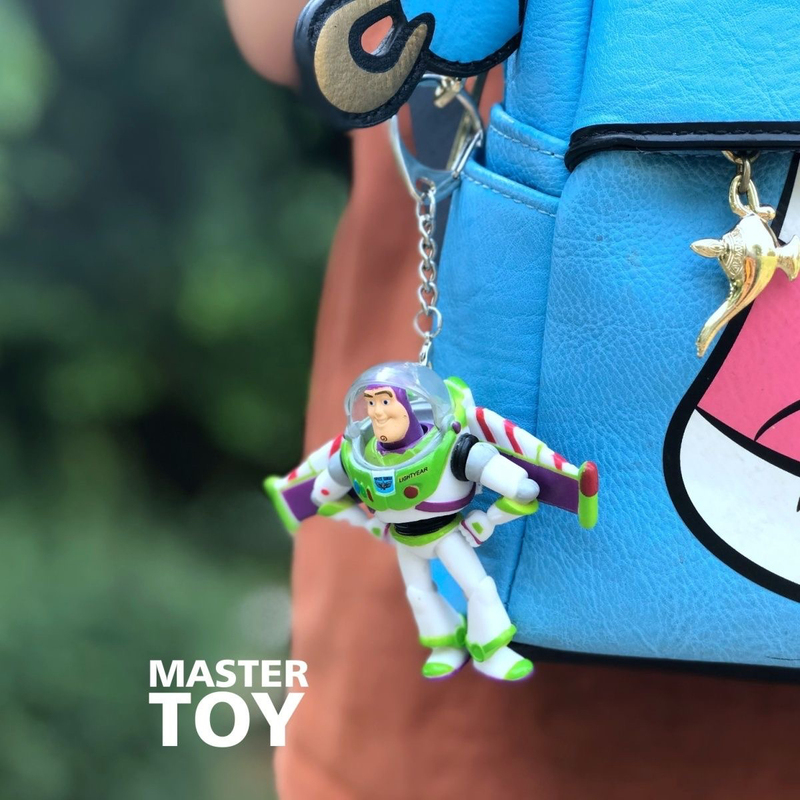 Buzz Lightyear Keychain Pendant Toy Story Doll Car Keychain Ornament Bag Pendant