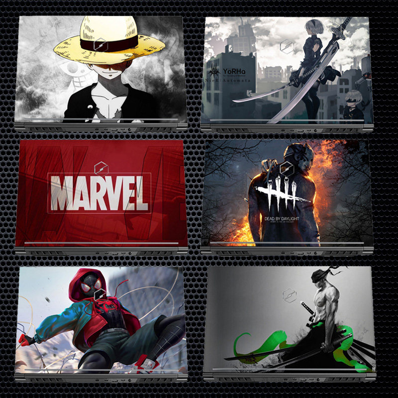 Mechanical Revolution Z2 Air-G Computer Personality Dazzling Sticker 15 6 Inch Notebook Complete housing Anti-collision strip film