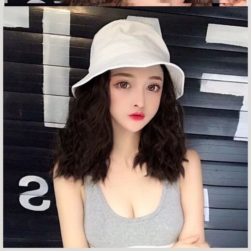 Шляпа, демисезонная универсальная съемная wig cap, интернет-знаменитость