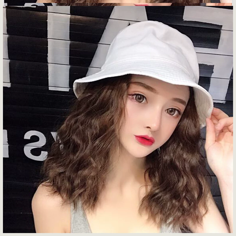 Шляпа, демисезонная универсальная съемная wig cap, интернет-знаменитость