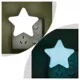 Gobo -Colosed Light Control Star White Отправляет звездный синий