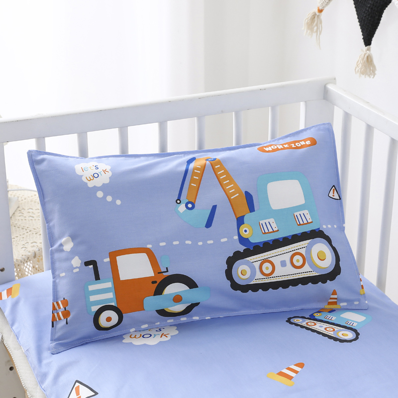 Fiji Pure Cotton Children Pillow Kindergarten 3-6 years old Nap Professional Cartoon Small Whole Head All Season Special