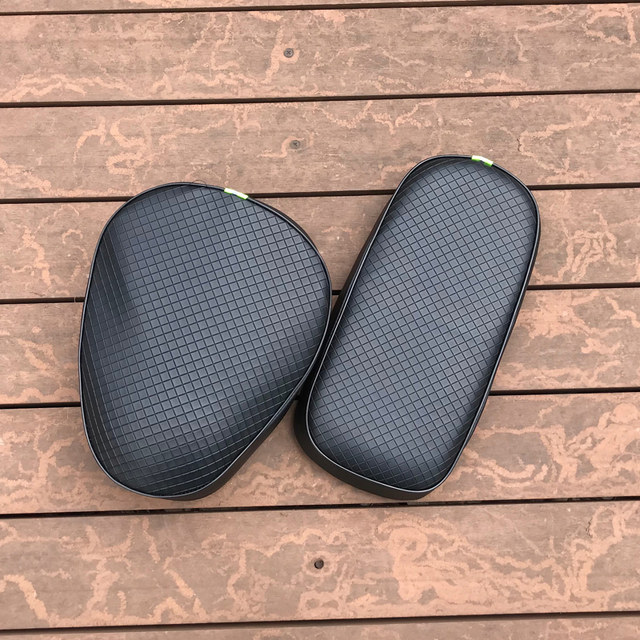 ເບາະນັ່ງລົດຖີບໄຟຟ້າ universal electric bicycle seat cushion cover waterproof sun protection leather thickened all-inclusive heat insulation universal