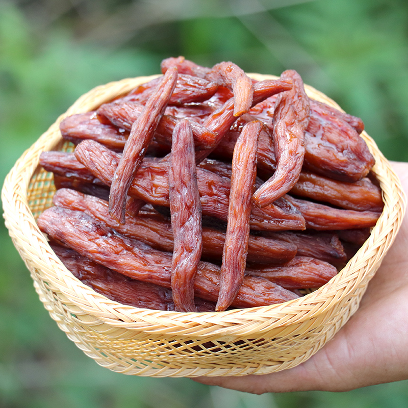 Tianmu fragrant with leather gold fingers sweet potato dried farmhouse homemade without sugar and fine snacks without adding soft glutinous ground melon