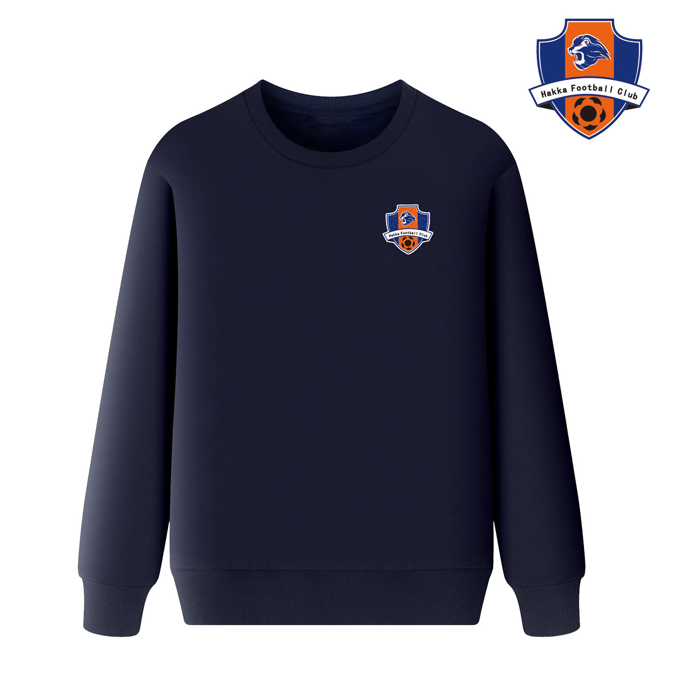 Meizhou Guest Football Club 2021 plus velvet suit is pure and concise