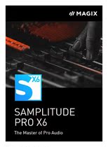 The authentic software MAGIX Samplitude Pro X6 Recording and mixing DAW software