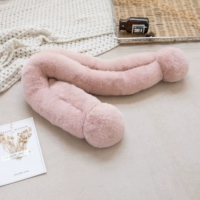 Розовый двойной мяч