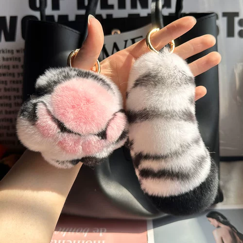 Милый плюшевый брелок для влюбленных, украшение на сумку, тигр, подарок на день рождения