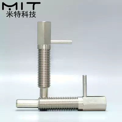 Steel ball quick release pin LBLT Quick end knob Plunger threaded indexing pin Quick release pin Stroke spring plunger safety pin