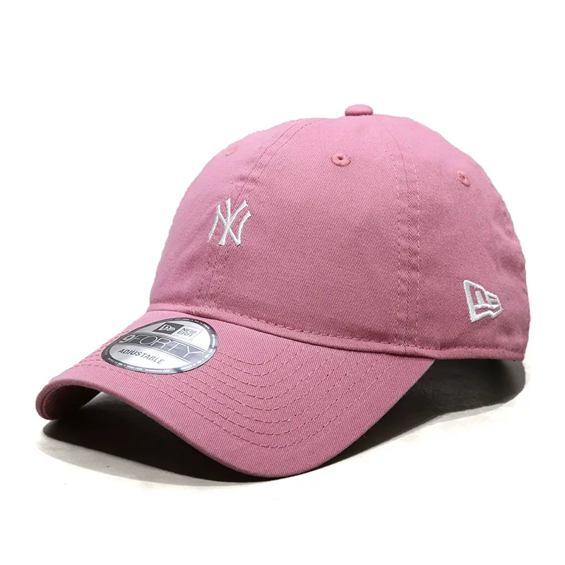 Южная Корея Ню Яха Новости Бейсболка MLB Муши Шапка 940 Yankee Команда мягкая верхушка маленькая этикетка ny вишня розовый