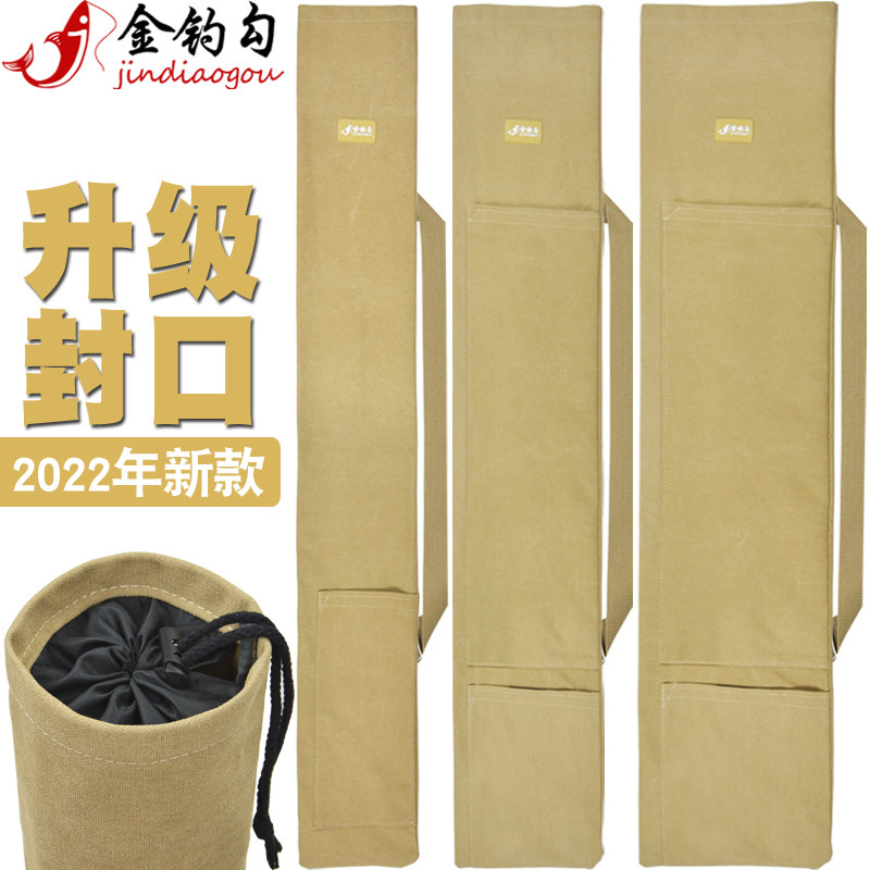 Gold Fishing Hook 2022 New Sail Bag Fishing Gear Bag Fishing Umbrella Bag Sea Rod Bag Large Belly Bag Containing Pituitary Fishing Accessories