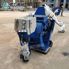 Дробеструйная машина 抛丸机手推式桥面抛丸机水泥路面打毛小型移动钢板除锈抛丸机钢丸