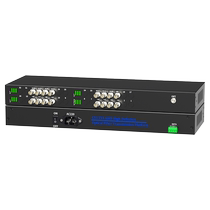 Pandy 16-way video optical transmitter and receiver support Dahua coaxial camera CVI Xiongmai AHD with 1-way reverse data monitoring RS485 1 pair of price 1080P coaxial transceiver