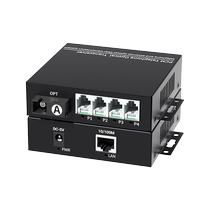 Pengdi digital telephone optical transceiver PCM voice optical transceiver Telephone fiber optic transceiver Photoelectric converter FC interface SC interface 4-way telephone optical transceiver plus 1-way network pair