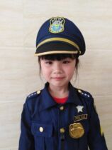 Childrens police uniforms Officer clothes Uniform jacket Police uniforms male girl Halloween costumes to serve on stage clothes
