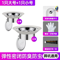 [Модернизированный материал из нержавеющей стали 304] Приседание туалета вонючий