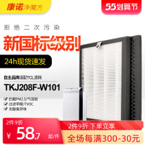 Adapted TCL air purifier strainer TKJ208F-W1 model special HEPA defogging haze PM2 5 filter core