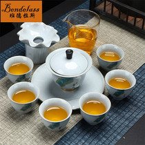 Banderas kung fu tea set home simple modern creative home Cup Cup simple gift box