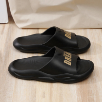 Men's slippers tide summer fashion wear 2021 new non-slip soft bottom indoor home Korean character sandals