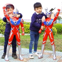 Altman Toys Oversized Kids Galactic Superman Digatro Celo Turbo Alliator Boy Set