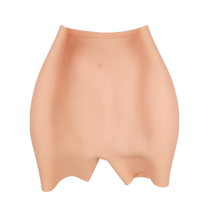 Mens and womens all-in-one buttocks and crotch-enhancing pants silicone fake butt lifting underwear natural style hip pants padded ski protection