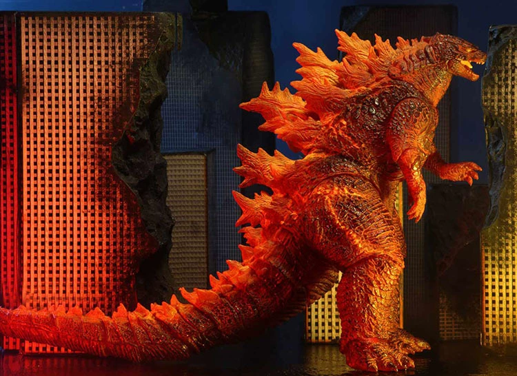 NECA Năng Lượng Phản Lực Hạt Nhân Phiên Bản Godzilla Guren Phiên Bản Điện Ảnh 2019 Vua Của Quái Vật Hành Động Hình Đồ Chơi