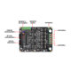Zhengdian Atomic Dc Brushless Motor Driver Board Driver Pd6010B Module Bldc Foc Pid Pmsm