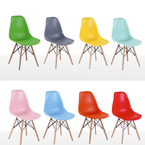 Office furniture fashion modern simple creative negotiation office chair Nordic leisure backrest dining chair computer desk chair