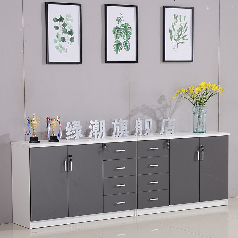 Office furniture Cupboard Short Cabinet Tea Water Cabinet Cabinet long cabinet Inform machine cabinet Brief about modern floor bookcase