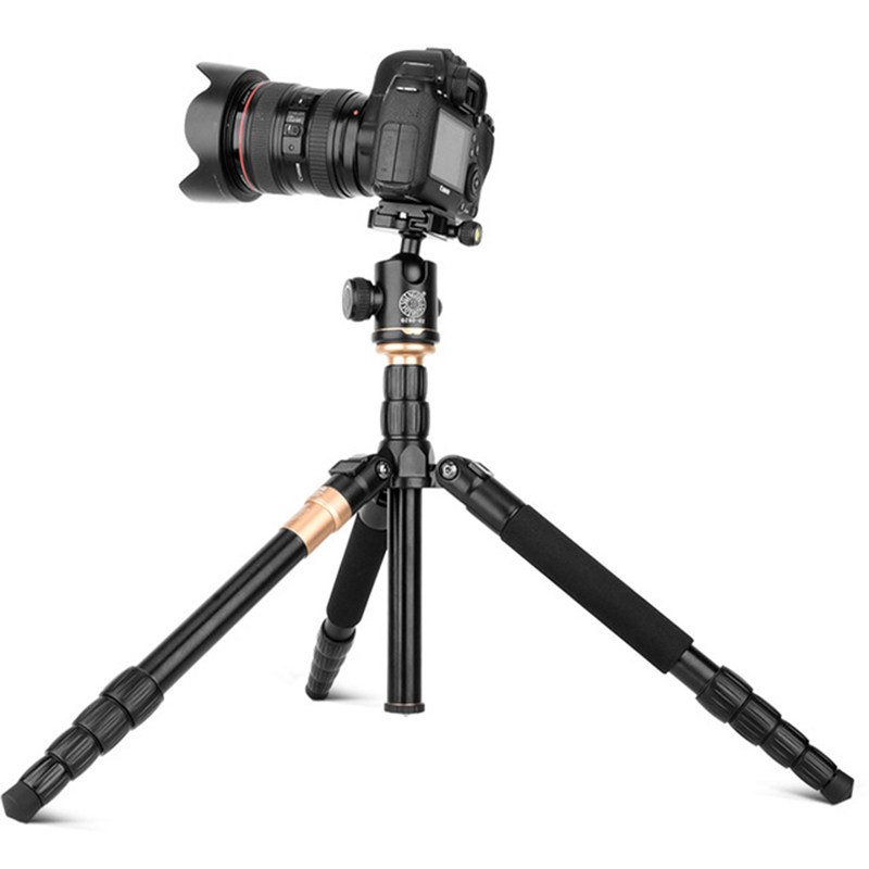 Magnesium alloy tripod micro monocular camera mirror camera photography monopod professional pan-tilt quick fitting accessories folding portable