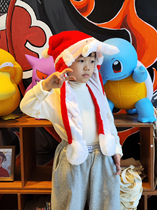 New Year Christmas Gift Decoration Santa Hat Childrens Moving Ears Reindeer Creative Girls Headwear