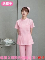 Женское частичное розовое платье с коротки