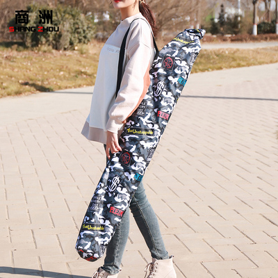 商洲钓鱼伞包收纳袋帆布鱼竿包鱼竿袋防水耐磨伞袋可折叠伞包渔具