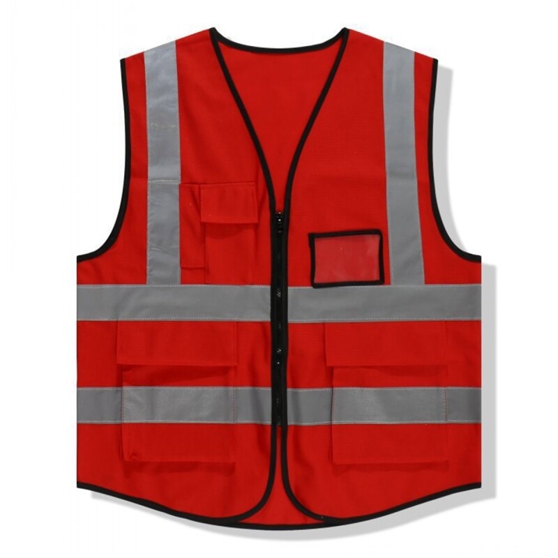 Reflective vest traffic persuasion safety vest high-speed road administration riding road vest can print LOGO customization