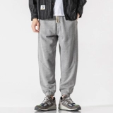 Чистый цвет универсальный | efrp | нишевый дизайнерский бренд | Пол -безрисковый стиль | брюки для спортивной одежды.