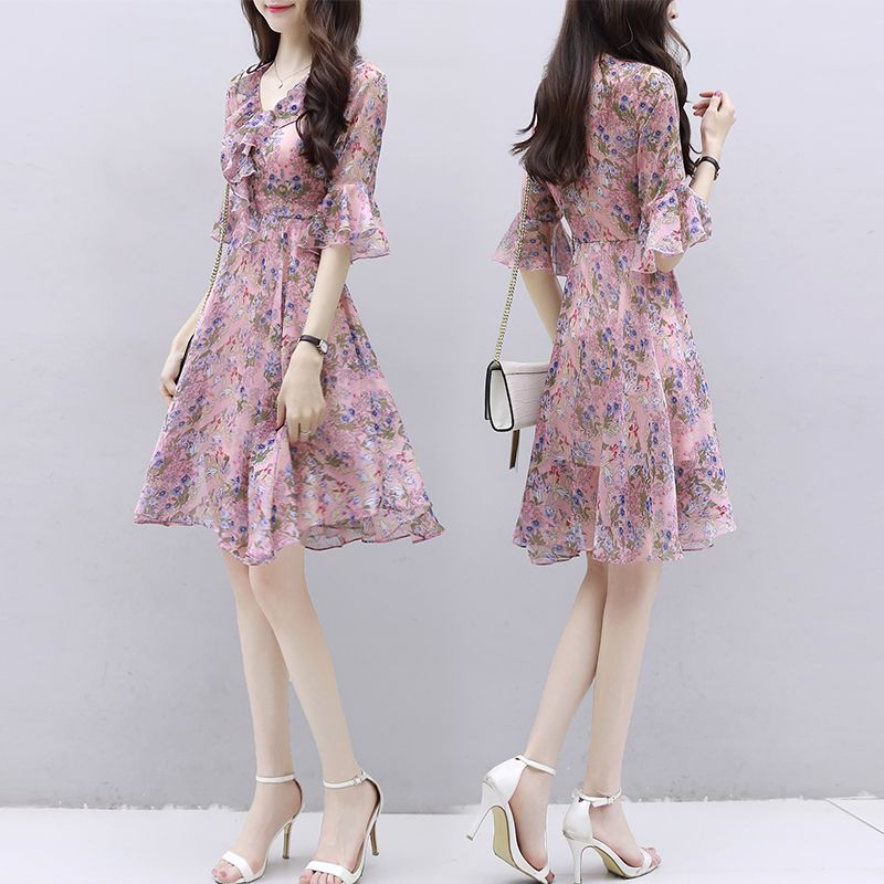 Skirt Summer Lady 2023 New Women's Fashion Web Yarn Embroidery Medium Long Style Slim Fit Dress Summer Sashimi-Taobao