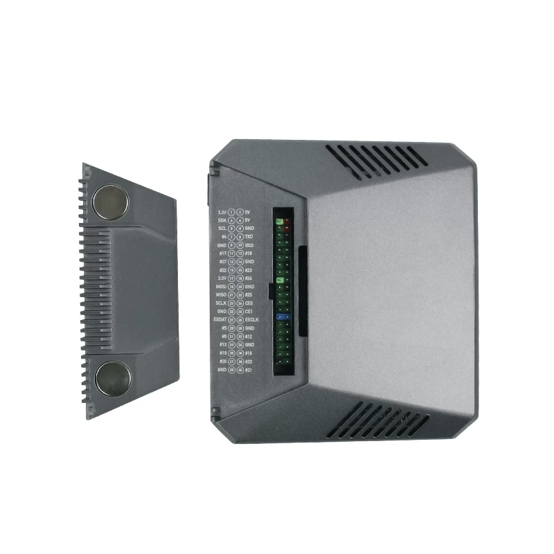 [Распределительная алюминиевая корпус ARGON ONE V2 для Raspberry Pi 4 с вентилятором охлаждения, кнопочный металл]