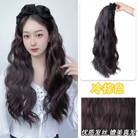 Обруч для волос морщин [холодный коричневый]