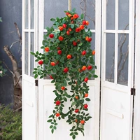 Оранжево-красный подвесной бутон Виктории 1 метр