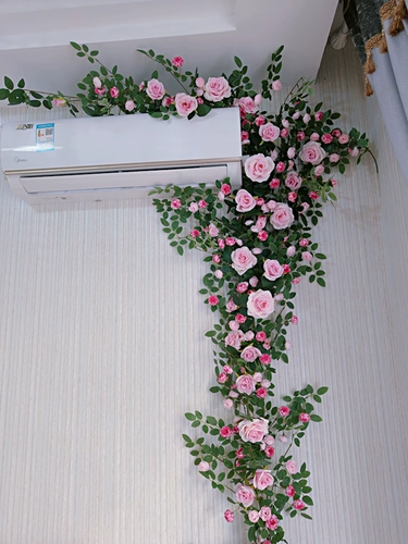 Продукты закупок имитировать розовые лозы, искусственные цветы, пластиковые виноградные лозы, трубки с кондиционером, обмотки виноградных лоз, блокировка потолочных полосовых растений
