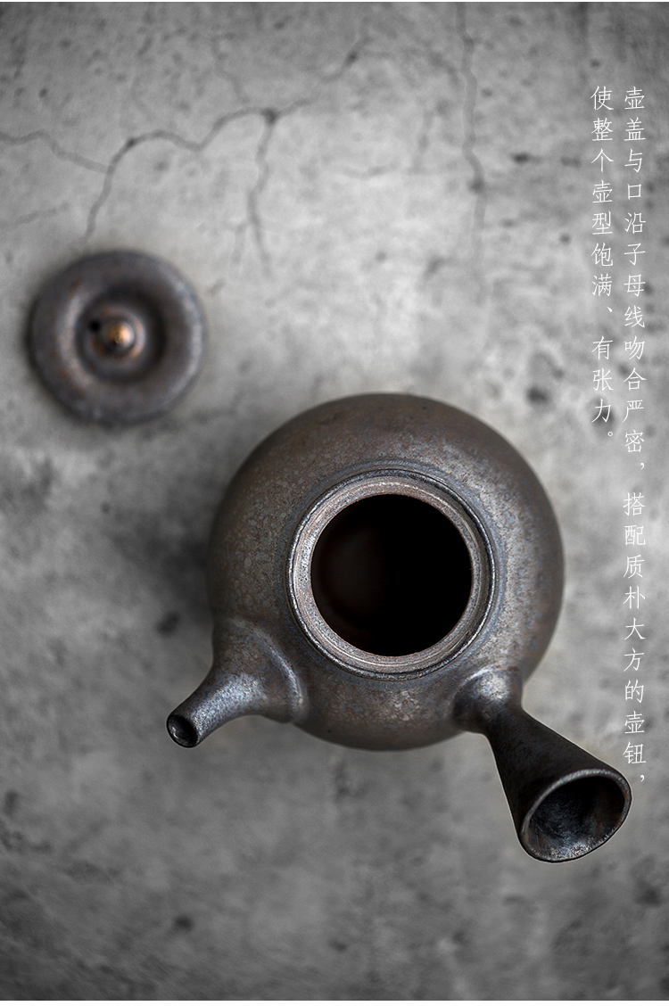 Dream ShuYu rhyme little teapot Japanese home side changed the pot of thick after restoring ancient ways ceramic tea single pot with one person